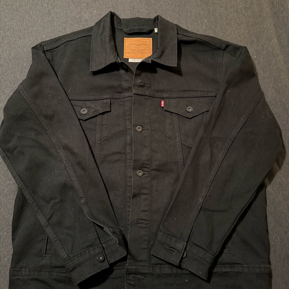 Levi's Men's Black Denim Jacket